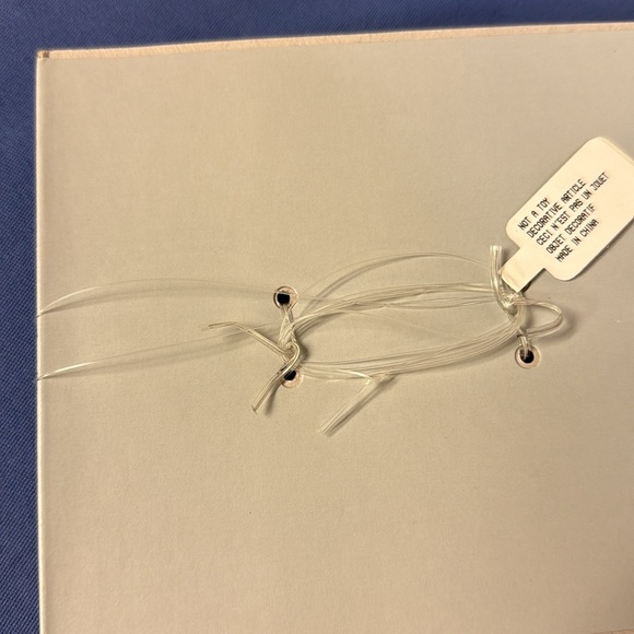 NWT!!! Restoration Hardware Clear Beaded Snowflake - Picture 4 of 5